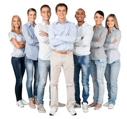 Obraz premium Group Of People, People, Friendship.