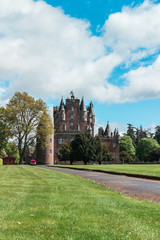 Beautiful castle in Scotland