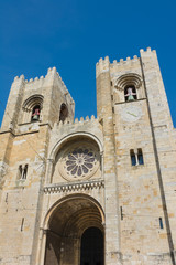  Se Cathedral the oldest church in the city of Lisbon, Portugal
