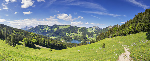 Panorama Jaegerkamp Bavaria Alps