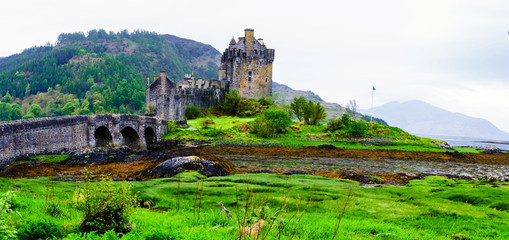 Eilean Donan Castle in Scotland, UK