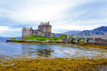 Eilean Donan Castle in Scotland, UK