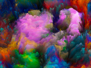 Fototapeta na wymiar Exploding Color