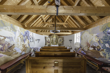 Obraz na płótnie Canvas Kapelle auf der Zugspitze