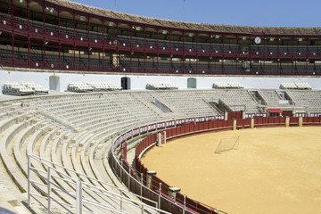 Plaza de Toros in Malaga Spain