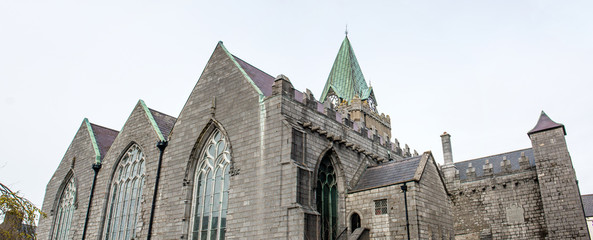 St Nicholas Collegiate Church in Galway City Ireland - obrazy, fototapety, plakaty