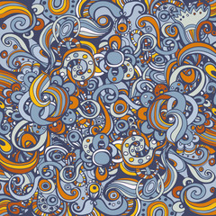 Colorful background with an intertwining floral pattern