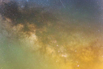 bright milky way background