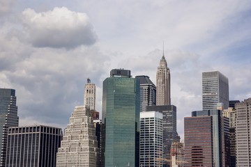 Fototapeta na wymiar New York - Panorama di Manhattan