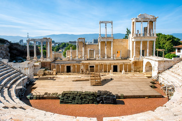 Obraz premium Plovdiv Roman theatre