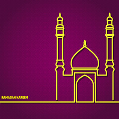 Fototapeta premium Ramadan Kareem