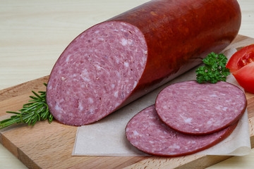 Sausage with herbs