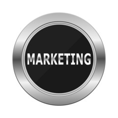 Marketing Silver Button