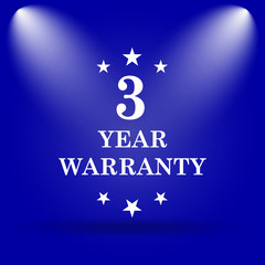 3 year warranty icon