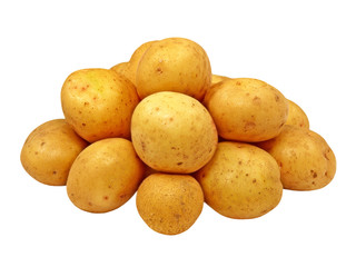 Potatoes heap.