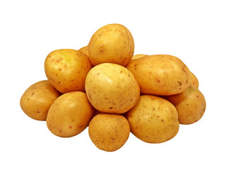 Potatoes heap.