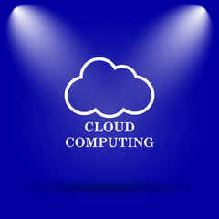 Cloud computing icon