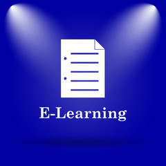 E-learning icon