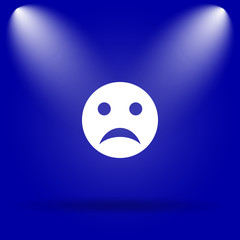 Sad smiley icon
