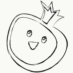 Fototapeta premium Funny fruits