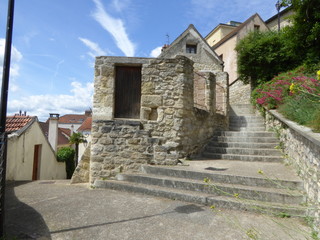 Fototapeta na wymiar Conflans Sainte Honorine - Vieux Village