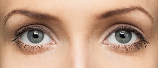 Obraz premium Human Eye, Women, Creativity.