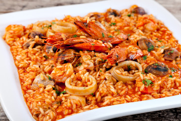 Spanish paella