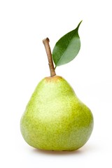 Pear, Fruit, Leaf.