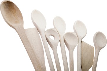 Wooden Spoon, Kitchen Utensil, Cooking Utensil.