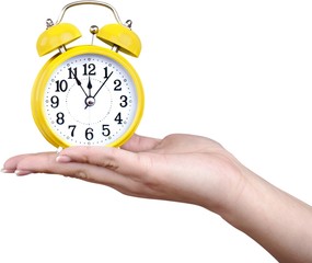 Clock, Time, Orange.