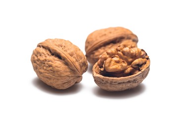 Walnut, Nut, Fruit.