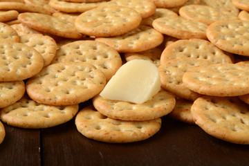 Cheese and crackers