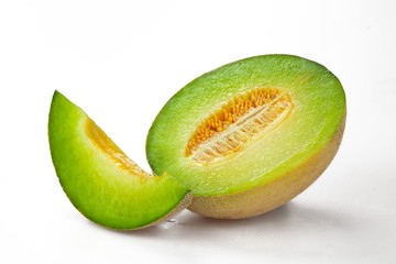 Cantaloupe, Melon, Fruit.