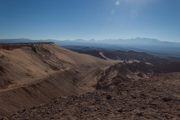 Ciclistas en Atacama