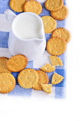 Cookies and milk