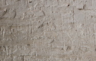 Old white concrete wall background