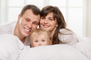 Obraz premium Happiness family