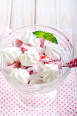 Strawberry  mess