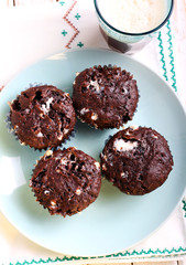 Rocky road muffins