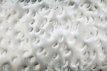 Scratched metal background