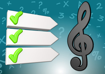 Pfeil Pfeile Notenschlüssel Musik Symbol Platzhalter Balken Pun