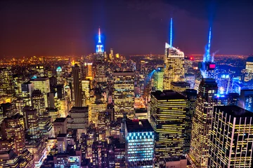 Fotobehang Manhattan, de Stad van New York. VERENIGDE STATEN VAN AMERIKA. © Luciano Mortula-LGM