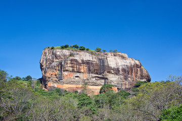Fototapeta na wymiar Sigiriya Rock Fortress, Sri Lanka
