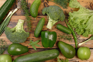All green food
