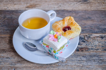 hotel coffee break with cuisin