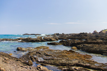 白浜海岸の風景