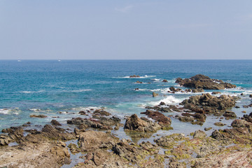 白浜海岸の風景
