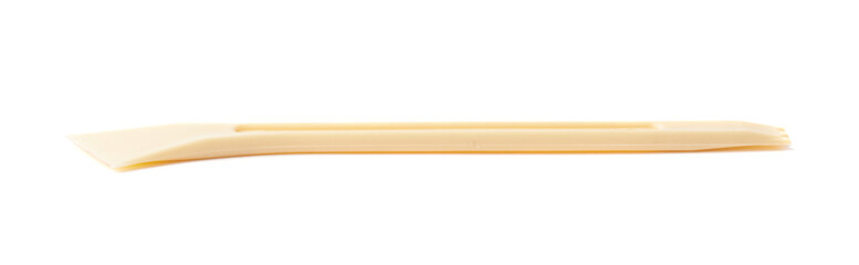 Plastic knife tool isolated