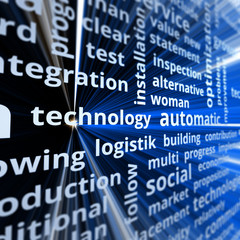 Obraz premium Technology concept