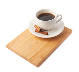Cup of coffee composition